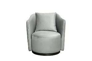 Кресло Verona вращающееся, велюр мятный Colt025-MINT/бронза 70*77*80см