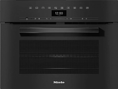Компактный духовой шкаф с СВЧ Miele H7440BM OBSW