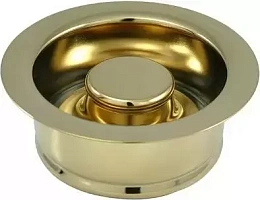 Металлическая горловина с ситечком для вставки Bone Crusher LB9143+LB9138 глянцевое золото