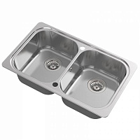 OULIN OL-S8905 (F&P) мойка врезная (+система PVC, гибкий слив, чаша (чаши) выпуска, крепления, уплот