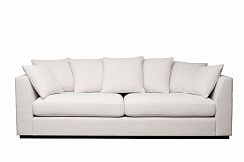 Диван Roberto трехместный, букле кремовый Flona SVBEG 250*100*90см