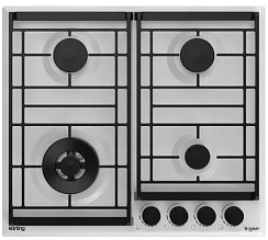 Газовая варочная панель Korting HG 6302 CTW