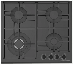 Газовая варочная панель Kuppersberg FQ 63 B