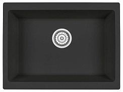 EMAR Quartz EMQ-1555.P гранитная мойка, Морион. Система слива, сифон, чаша (чаши) выпуска, универсал