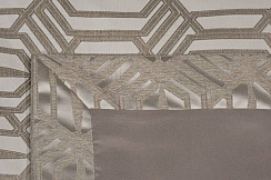 121GD-12126 Комплект Artdeco серый( покрывало 260*260 и 2 наволочки 50*70)