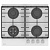 Газовая варочная панель HEG 650 WG