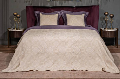 16AMR-NS180230-POKR BEG Покрывало Тиара беж 180*230