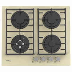 Газовая стеклянная варочная панель HGG 6825 CTB