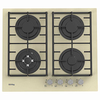 Газовая стеклянная варочная панель HGG 6825 CTB