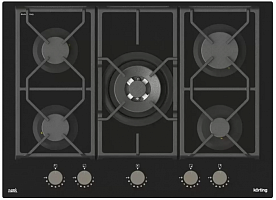 Газовая стеклянная варочная панель Korting HGG 7987 CTN FLC