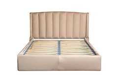 Кровать Odry c подъем.мех. велюр экрю Colt1009 186*220*120