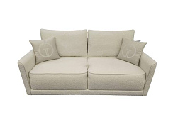 Диван Портофино(Portofino) 200 двухм раскл с кантом букле экрю Orso-Ecru+Enzo000