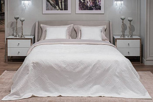 16AMR-NS240260-POKR BEL Покрывало Тиара белое 240*260