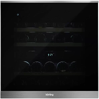 Встраиваемый винный шкаф Korting KFW 604 DB GXN
