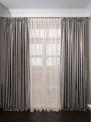 121GD-12137 Тюль Элен Экрю (Elen Ecru) 275*320см