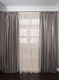 121GD-12137 Тюль Элен Экрю (Elen Ecru) 275*320см