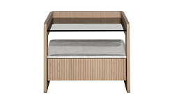 77IP-20100 Тумбочка с ящиком светлая 56*48*48см