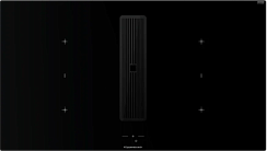 Индукционная варочная поверхность с вытяжкой Kuppersbusch KMI 9850.1 SR-E Black Chrome