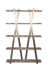 58DB-16000 Стеллаж Zebrano 120*33,5*185,5см