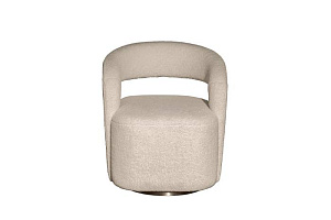 76AR-73960 Кресло поворотное Teddy белое 65*70*75см