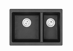 EMAR Quartz EMQ-2665.PL гранитная мойка, Оникс. Система слива, сифон, чаша (чаши) выпуска, герметик,