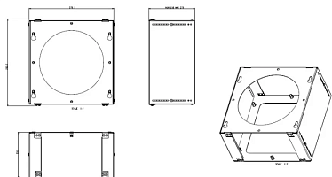 Комплект потолочного крепления Elica KIT01600
