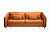 Диван Trevi 230М(К) трехм раскл с кантом терракотовый Colt006 232*103*88см