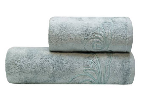 145ERT-00606 Полотенце Лирика модал бирюзовое 50*90