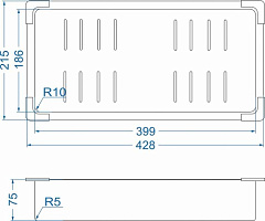 Корзина EMB-405 (к мойке 125А)