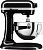 Миксер профессиональный KitchenAid Heavy Duty 5KSM55SXXEOB