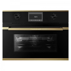 Компактный духовой шкаф с микроволнами  Kuppersbusch CBM 6330.0 S4 Gold