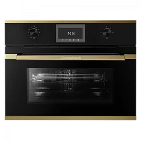 Компактный духовой шкаф с микроволнами  Kuppersbusch CBM 6330.0 S4 Gold