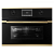 Компактный духовой шкаф с микроволнами  Kuppersbusch CBM 6330.0 S4 Gold