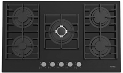 Газовая стеклянная варочная панель Korting HGG 9835 CTN