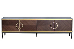 151SV-10003 Тумба под ТВ 4-х дверная шпон 200*58*40см