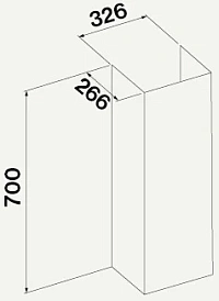 Комплект для удлинения Falmec KACL.1027#HF