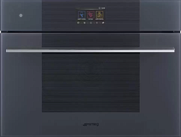 Компактный духовой шкаф с пароваркой шкаф Smeg SO4104APG