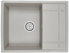 EMAR Quartz EMQ-1650.Q гранитная мойка, Барит. Система слива, сифон, чаша (чаши) выпуска, герметик, 