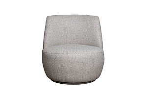 Кресло Риволи(GD/Rivoli) поворотное рогожка св.бежевое Santo1902-SECRU 73*80*74см