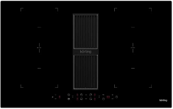 Индукционная варочная панель с интегрированной вытяжкой Korting HIBH 84980 NB