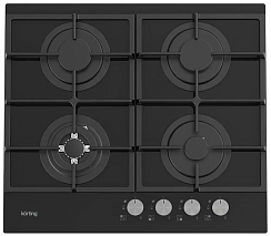 Газовая стеклянная варочная панель Korting HGG 6722 CTN