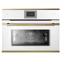 Компактный духовой шкаф с паром Kuppersbusch CBD 6550.0 W4 Gold