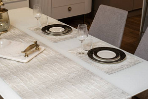121GD-12133 Набор для сервировки стола LUXURY 02 Дорожка 50*180 (1шт) ,салфетки 33*45 (2шт)