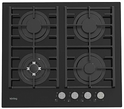 Газовая стеклянная варочная панель Korting HGG 6825 CTN