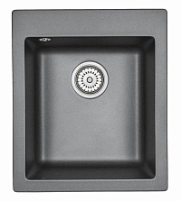 EMAR Quartz EMQ-1415.Q гранитная мойка, Оникс. Система слива, сифон, чаша (чаши) выпуска, герметик, 