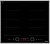 Индукционная варочная панель Korting HIB 68700 B Quadro