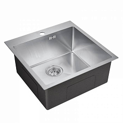 EMAR best EMB-116 PVD Nano Satine мойка универсал. (+система PVC, чаша выпуска, крепления), EMB-116 