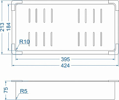 Корзина EMB-400 (к мойке 117A)