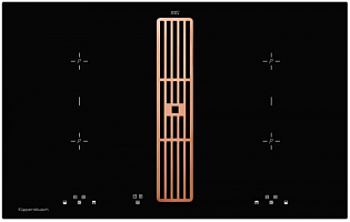 Индукционная варочная панель с вытяжкой Kuppersbusch KMI 8500.0 SR Copper