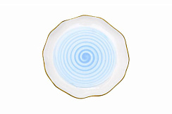 26FC-TAR-MISTERO-20GOL Тарелка MISTERO голубая 20см (6)